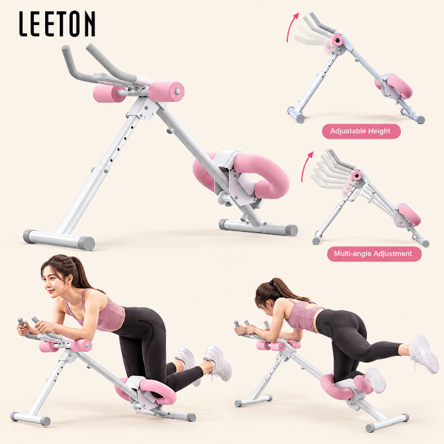 Adjustable Abdominal & Core Trainer Machine - Min 8pack image 2