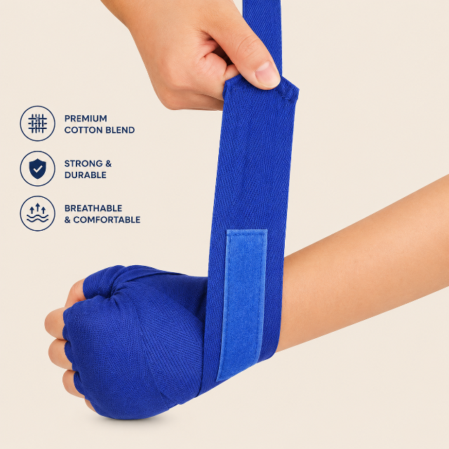 Boxing handwrap (clip bandage) image 1
