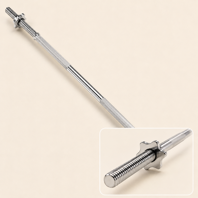 Chrome barbell image 1