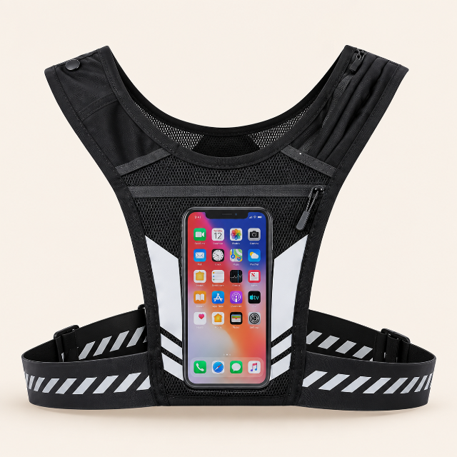 Running Chest Bag with Phone Holder image 2