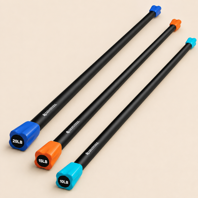 Workout bar/aerobic stick image 1