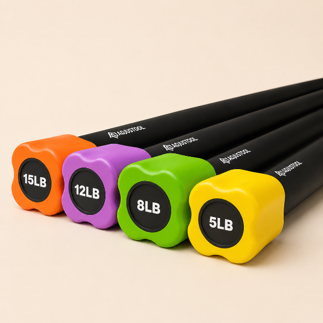 Workout bar/aerobic stick image 2