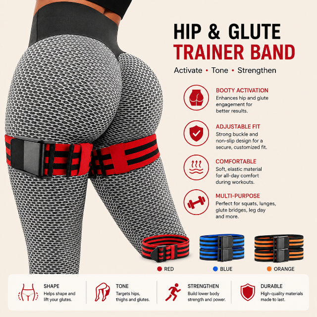 BFR Bands- Hip & Glute trainer bands image 1