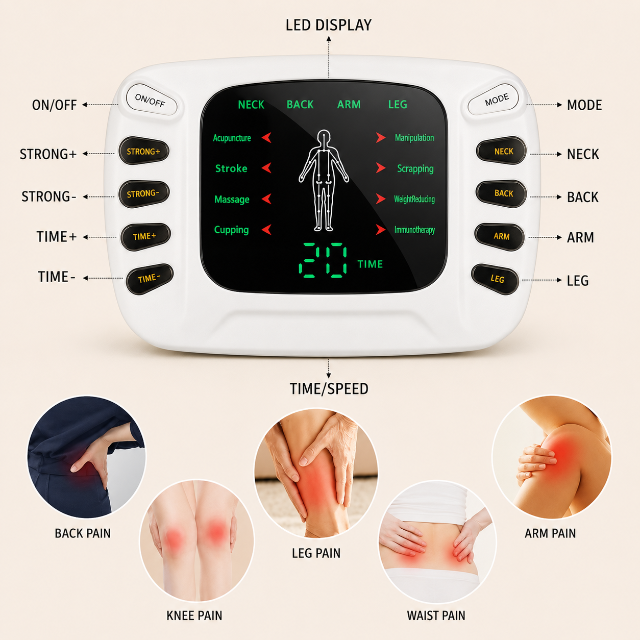 Digital therapy massager image 2