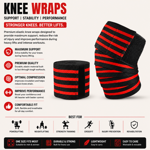 Knee wrap image 2
