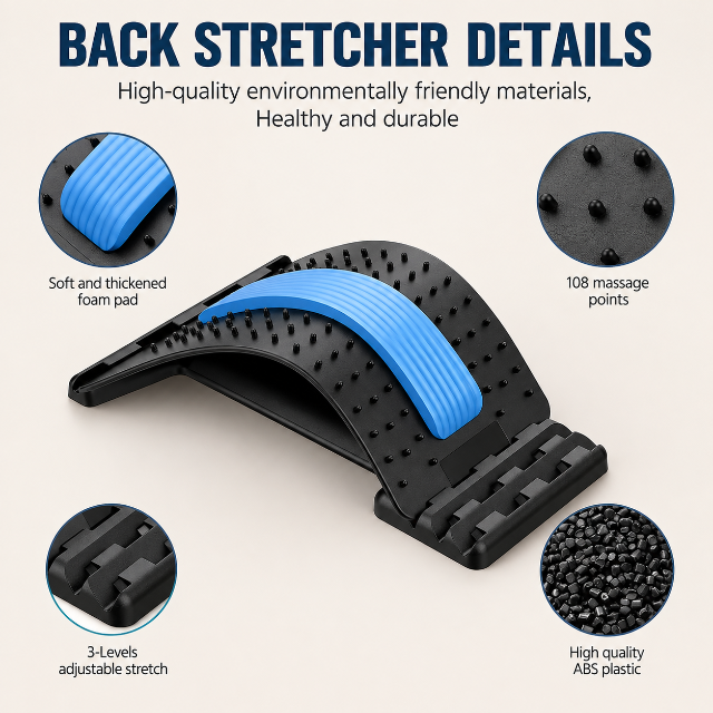 multifunctional back stretcher image 3