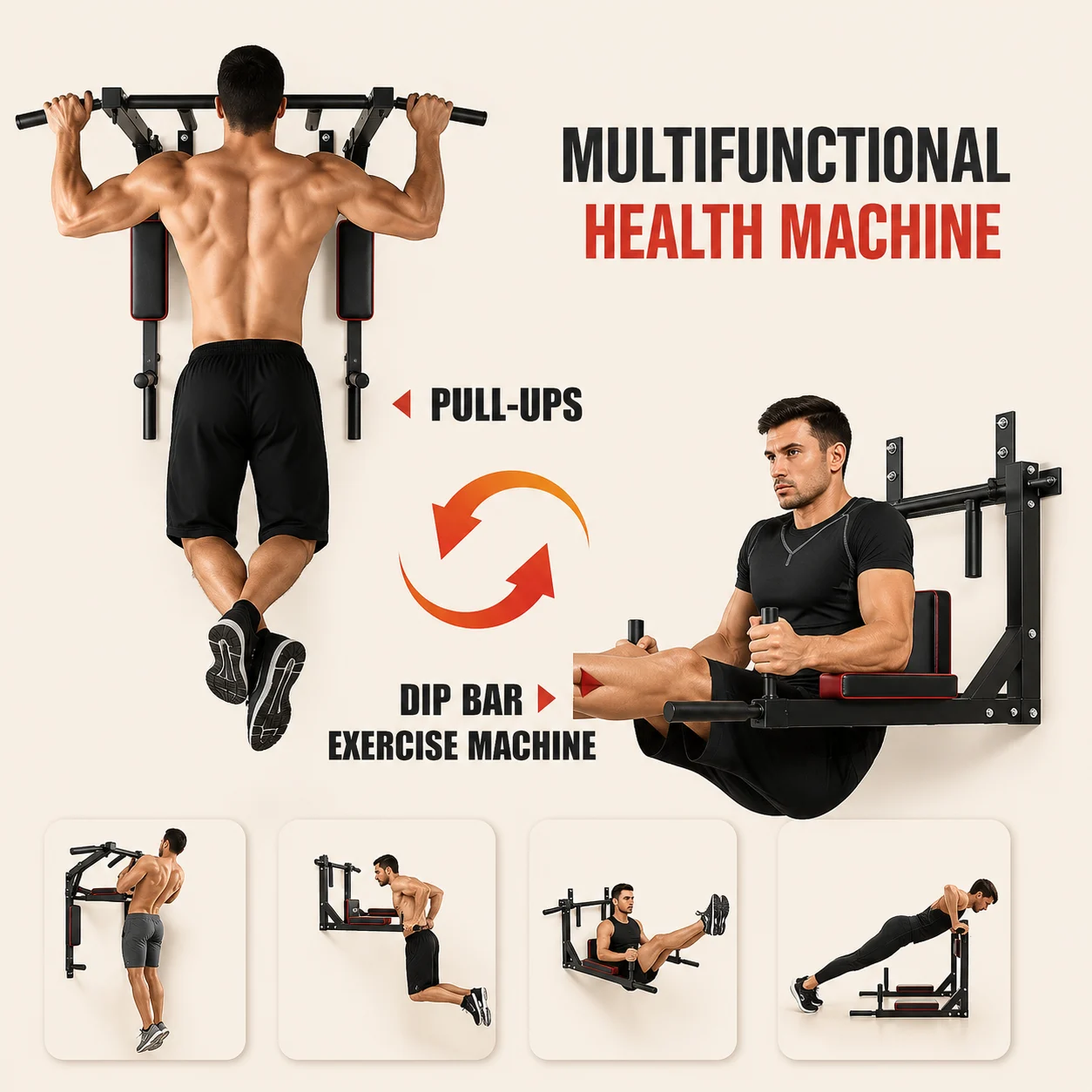Multifunctional Pull up bar image 1