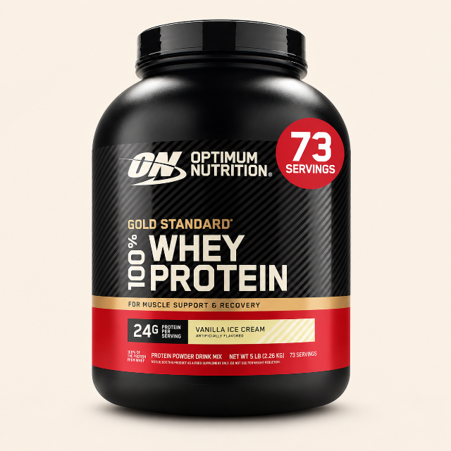 Optimum Nutrition Gold Standard 100% Whey Protein Powder image 1