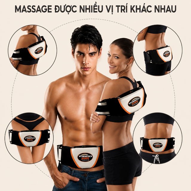 Vibro massage belt image 2